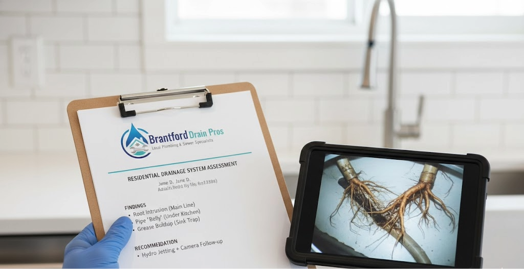 Free Drain Inspection in Brantford Assessment Report
